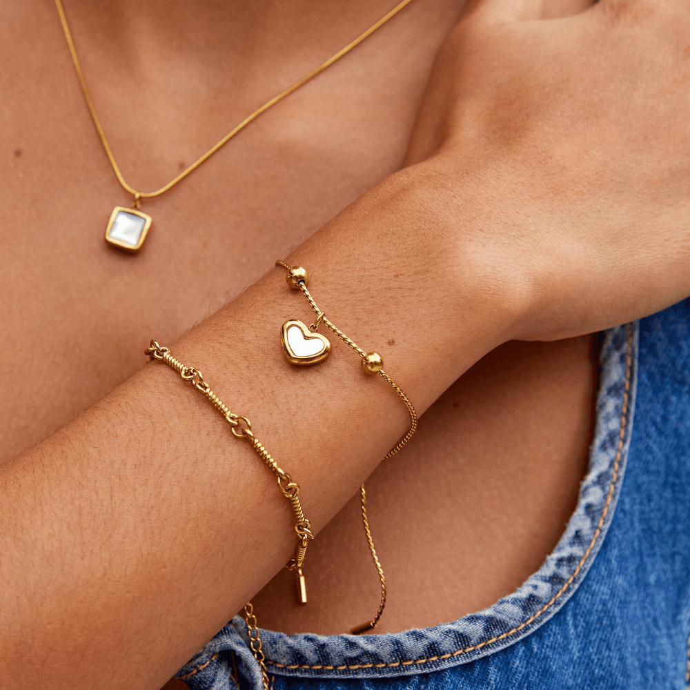 Pulsera de Encanto Dorado