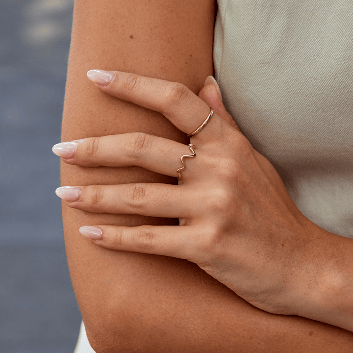 Anillo Zoe Dorado