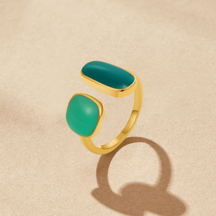 Anillo Envoltura de Sauce Verde