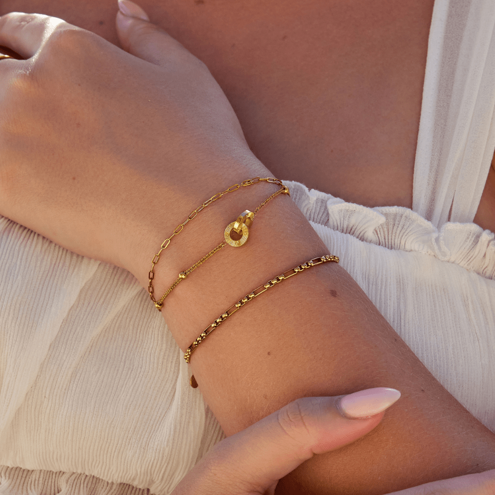 Pulsera de Bucle de Eternidad en Capas