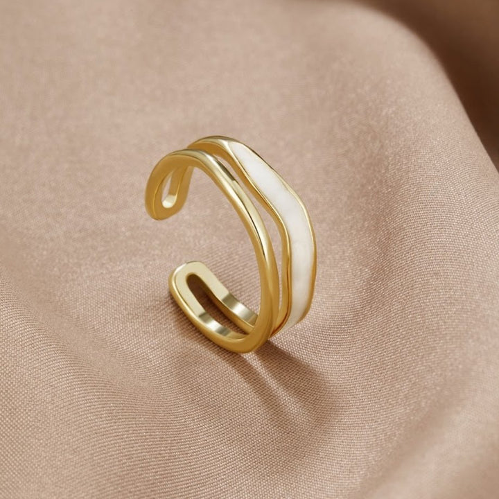 Anillo de Oro Sahara en Capas