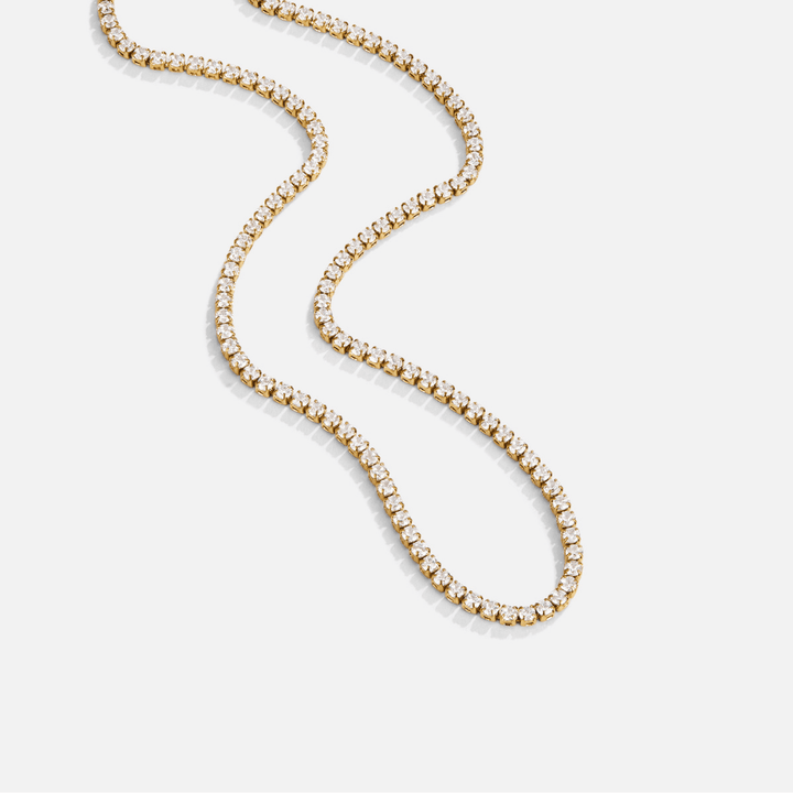 Collar de Cristal Dorado Cordelia