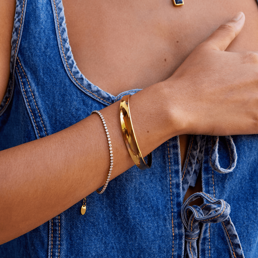Pulsera Leyla de Oro de 18K