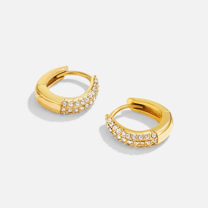 Pendientes de Aro de Cristal Lily