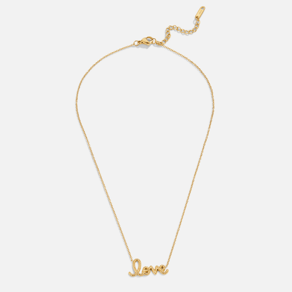 Collar con Colgante de "Amor"