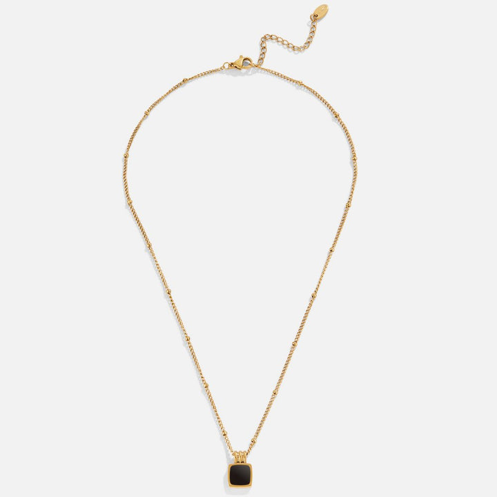 Collar Colgante Negro Lucia