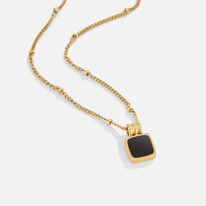 Collar Colgante Negro Lucia