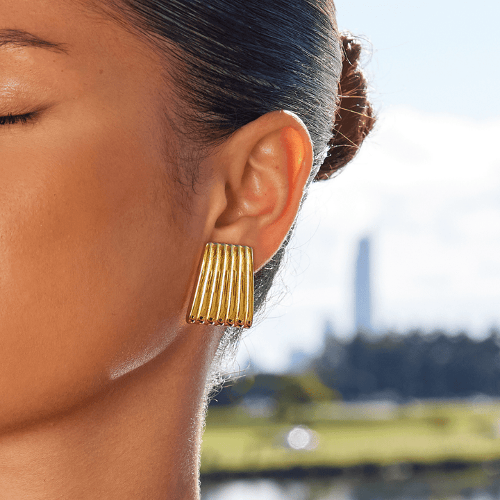 Pendientes Nova Gold