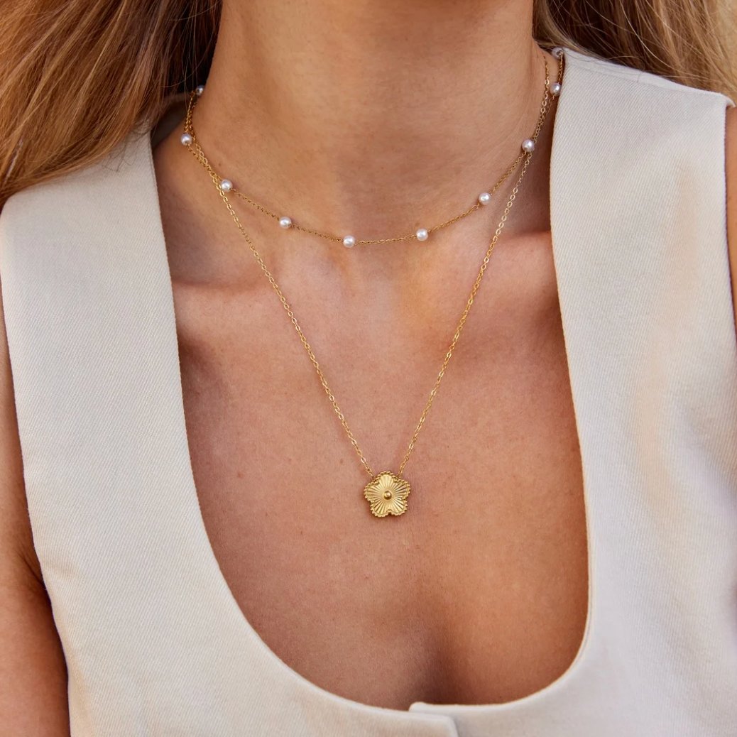 Collar Nura Pearl de Oro de 18K