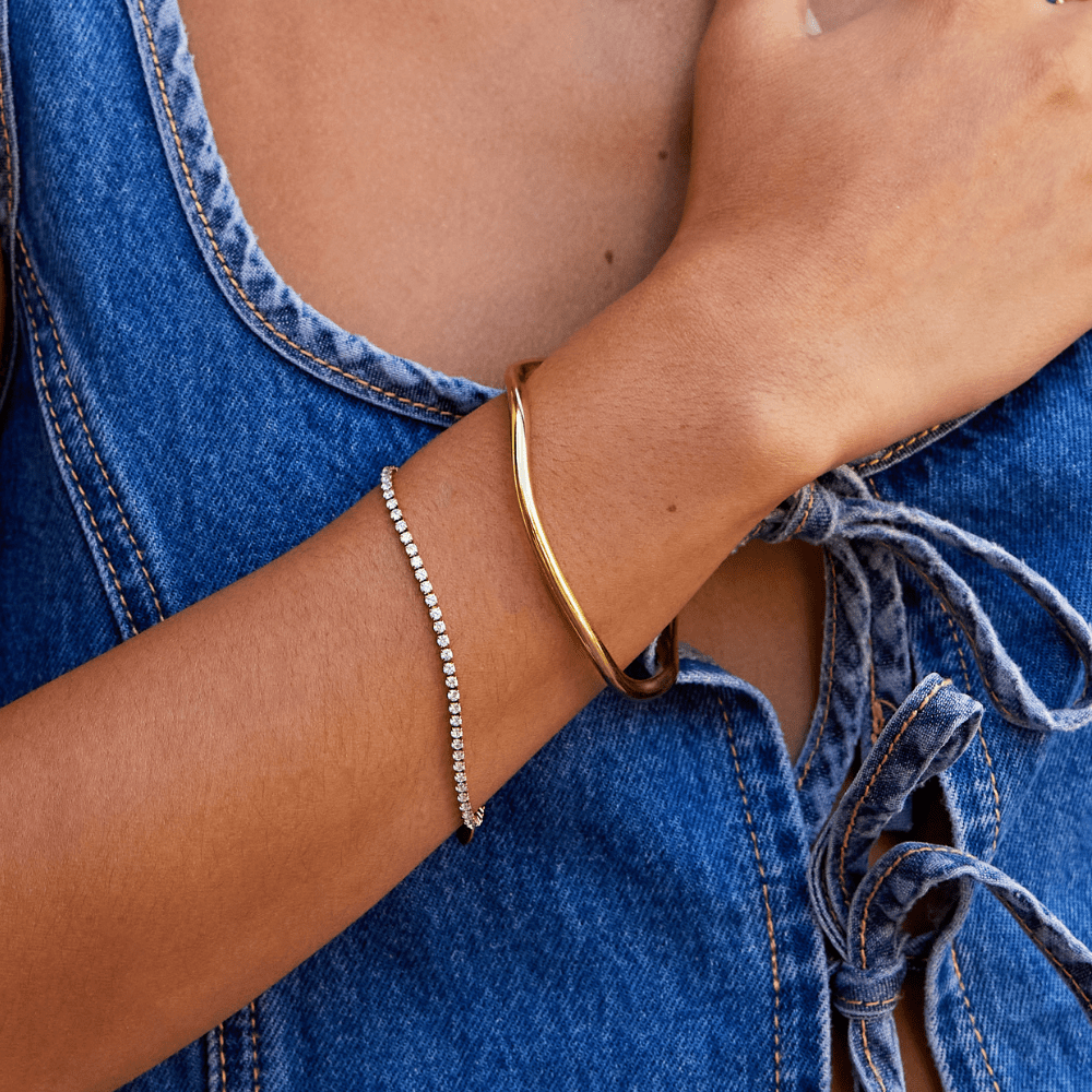 Brazalete de Oro Veena
