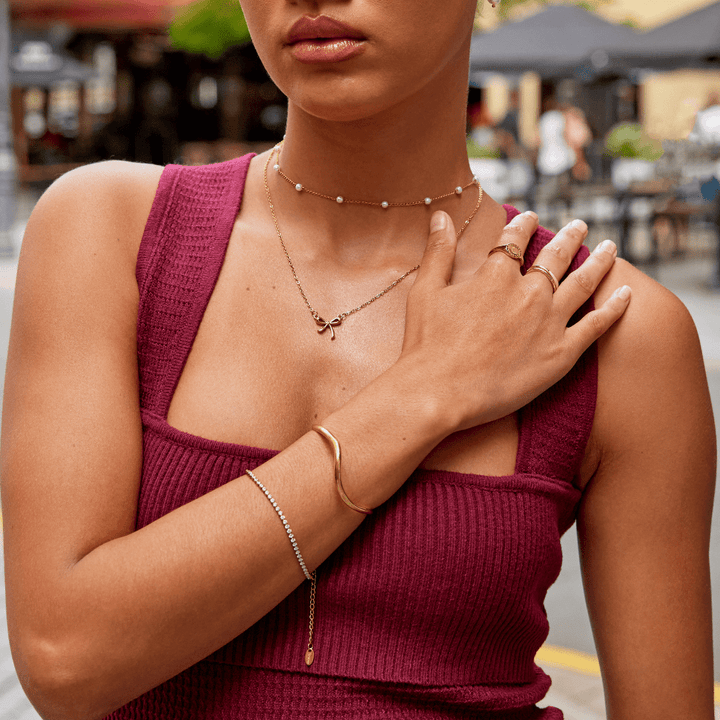 Pulsera de Oro Onda
