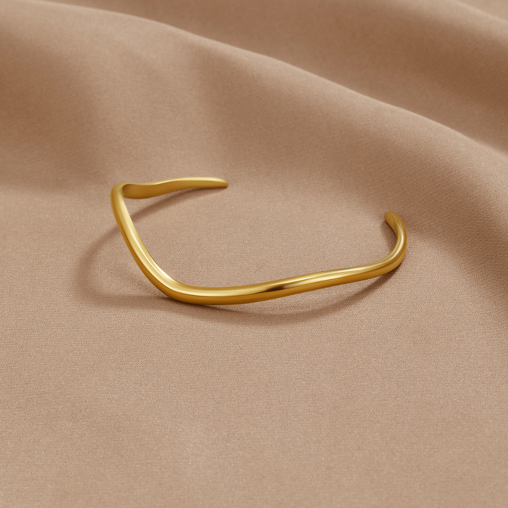 Pulsera de Oro Onda