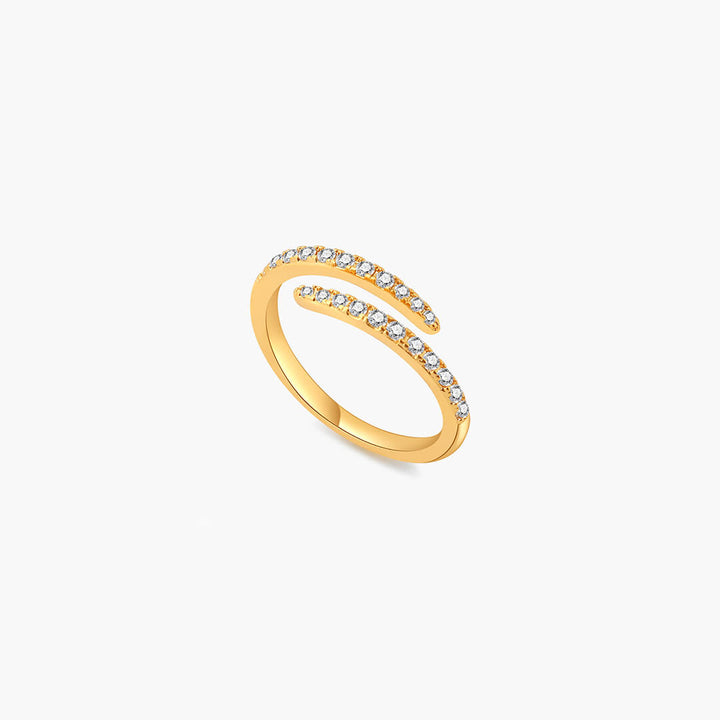 Anillo Pavé Lydia Twirl