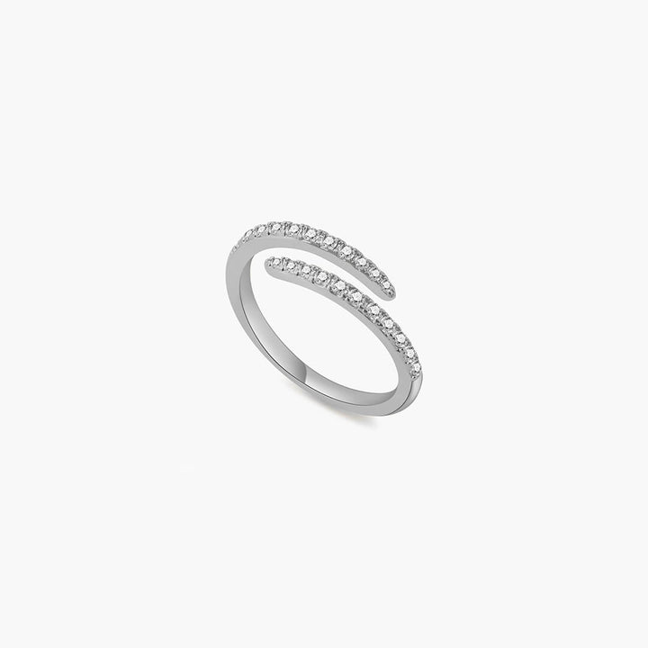 Anillo Pavé Lydia Twirl